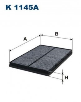 Фильтр салона FILTRON K1145A (фото 1)