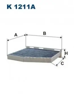 Фільтр салону FILTRON K1211A