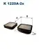 Фільтр салону FILTRON (K1220A2X) зображення 1