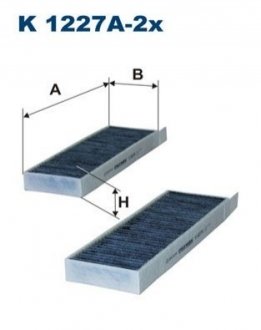 Фільтр салону FILTRON K1227A2X