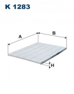 Фільтр салону FILTRON K1283 (фото 1)
