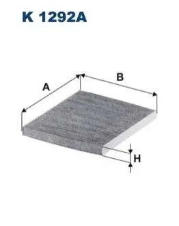 Автозапчасть FILTRON K1292A