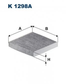 Автозапчасть FILTRON K1298A