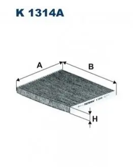 Фильтр салона FILTRON K1314A