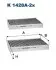 Фото Фільтр салону BMW 5 (G30)/7(G11/G12) 15-(вугільний) (к-кт 2 шт.) FILTRON (K1428A2X) зображення 1
