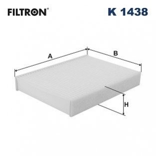 Автозапчастина FILTRON K1438