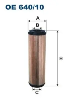 Фільтр масляний MB E-class (W212/C207)/C-class (W204/C204) 1.8 07- (M271) FILTRON OE64010 Купити в Україні