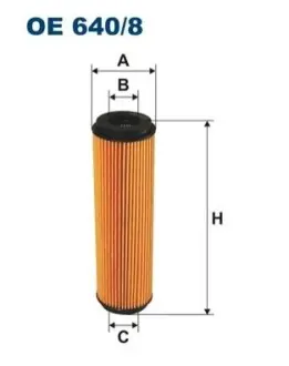 Фільтр масляний MB Sprinter 1.8 M271 08-/C-class (W203/W204)/E-class (W211) 1.8 M271 02-09 FILTRON OE640/8 Купити в Україні
