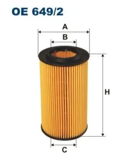 Фільтр масляний BMW 3 (E46)/ 5 (E39) 00-05 FILTRON OE6492 Купити в Україні
