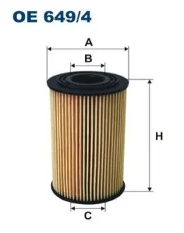 Фільтр масляний BMW 3 (E36/ E46)/ 5 (E34) 1.6/ 1.8/ 1.9 90-07 FILTRON OE6494 Купити в Україні