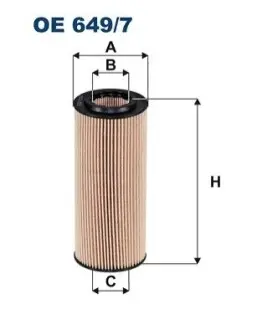 Фільтр масляний BMW 3 (E46)/ 5 (E60/E61) 2.0 D 03- FILTRON OE6497 Купити в Україні