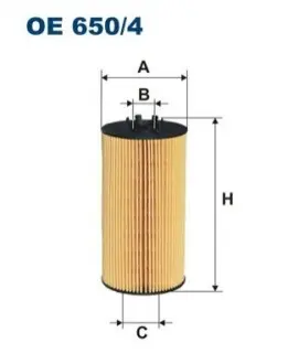 Фільтр масляний Audi A4/A6/A8 4.2i 02-16 FILTRON OE6504