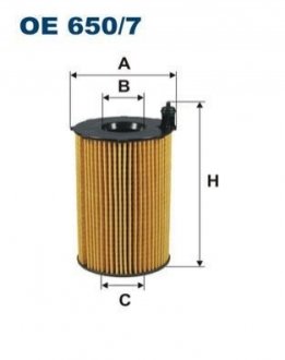 Фильтр масла FILTRON OE6507