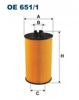 Фільтр масла FILTRON OE6511 (фото 1)
