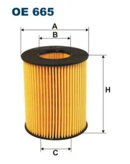 Оливний фільтр FILTRON OE665 Купити в Україні