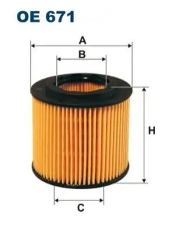 Фільтр масляний VW Polo 01-/Seat Ibiza/Skoda Fabia 1.2i 09 FILTRON OE671 Купити в Україні