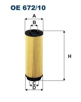 Фільтр масляний BMW 5 (G30/ F90)/ M1/ M2 14 FILTRON OE67210