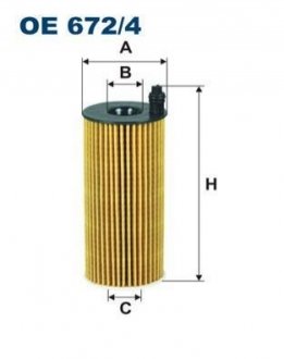 Фильтр масляный FILTRON OE6724