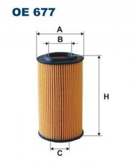 Фільтр масляний FILTRON OE677 (фото 1)