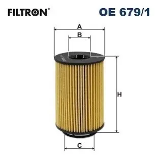 Фільтр масляний BMW 5 (F10) M5/ 7 (F01, F02, F03, F04)/ X5 (F15, F85) 5.0/ M 10 FILTRON OE6791