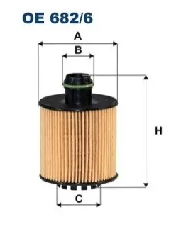 Фильтр масляный FILTRON OE6826 Купить в Украине