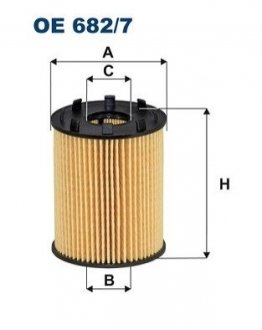 Фільтр масла FILTRON OE6827