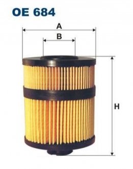 Фильтр масла FILTRON OE684 (фото 1)