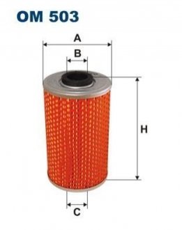 Фільтр масла FILTRON OM503