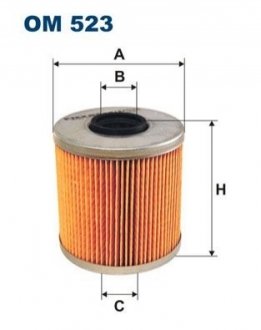 Фильтр масляный FILTRON OM523 (фото 1)