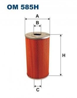 Фильтр масла FILTRON OM585H