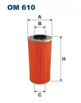 Фильтр масла FILTRON OM610