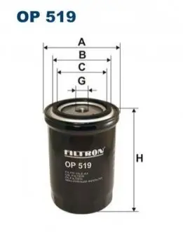 Оливний фільтр FILTRON OP519