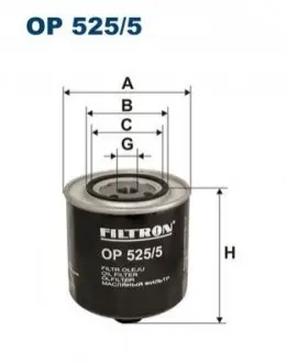 Оливний фільтр FILTRON OP5255