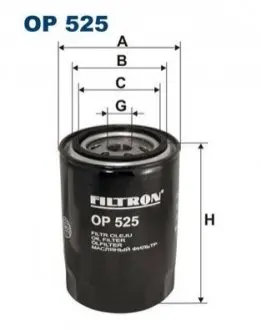 Фильтр масляный FILTRON OP525