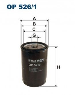 Фільтр масляний FILTRON OP5261