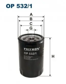 Фильтр масла FILTRON OP5321 Купить в Украине