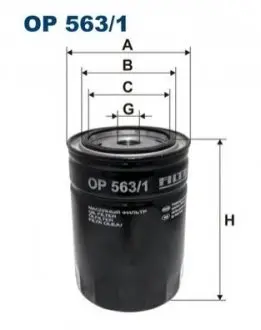 Оливний фільтр FILTRON OP5631