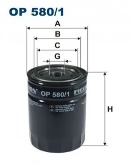Оливний фільтр FILTRON OP5801