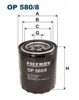 Фільтр масляний Land Rover Discovery89-04/Range Rover 85-02 FILTRON OP5808