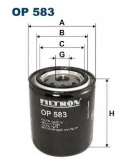 Оливний фільтр FILTRON OP 583