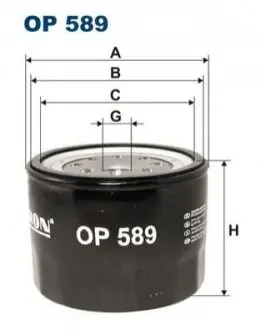 Оливний фільтр FILTRON OP589