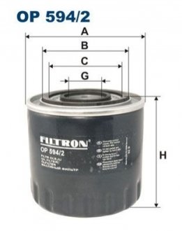 Фильтр масла FILTRON OP5942