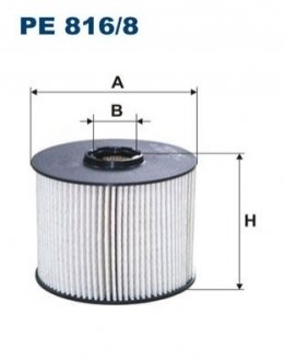 Фильтр топлива FILTRON PE8168 (фото 1)