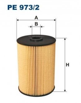 Фільтр паливний, 1.9-2.0SDI (тип MANN) - (1K0127434B, 1K0127177B) FILTRON PE9732