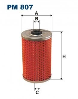 Фильтр топлива FILTRON PM807 (фото 1)