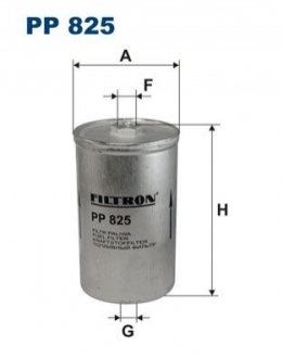 Фільтр палива - (13065305, 1306530, 1389450) FILTRON PP825 (фото 1)