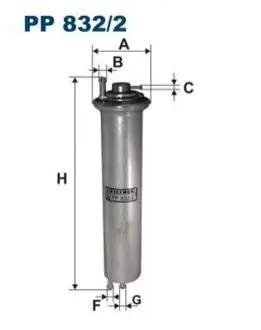 Паливний фільтр FILTRON PP8322
