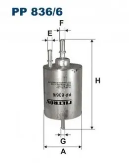 Фильтр топлива FILTRON PP8366