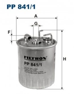 Паливний фільтр FILTRON PP8411 (фото 1)