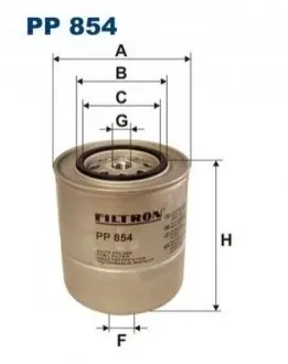 Паливний фільтр FILTRON PP854